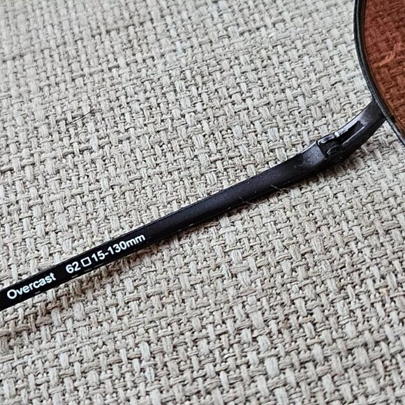 Hummer Men Eyeglasses/Sunglasses Frame Black Half Rim Glasses Overcast H336 - Picture 8 of 14